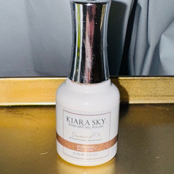 KIARA SKY Diamond FX Reflective Gel Polish 0.5 fl oz, starlight glitter - Picture 6 of 10